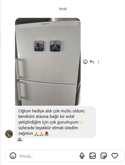 Ata Mirası ATATÜRK Sesli Magnet