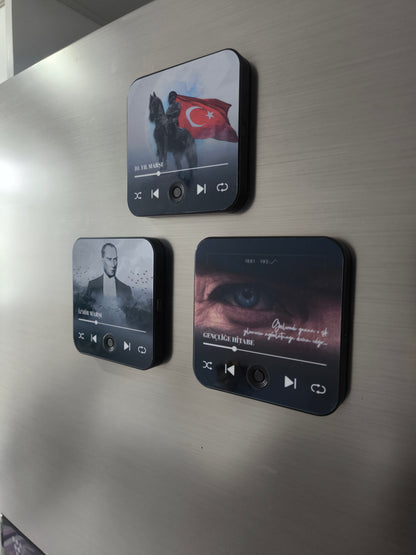 Ata Mirası ATATÜRK Sesli Magnet
