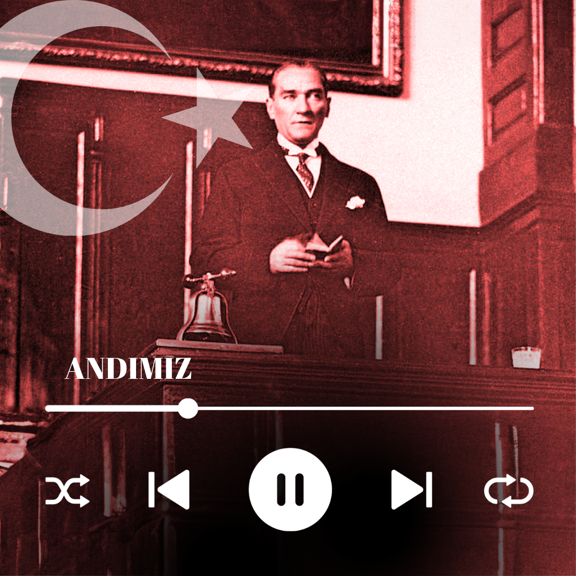 Ata Mirası ATATÜRK Sesli Magnet