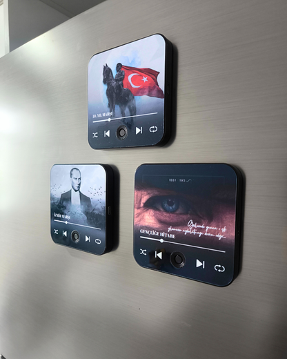Ata Mirası ATATÜRK Sesli Magnet